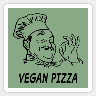 Hot & Spicy Vegan Pizza Sticker